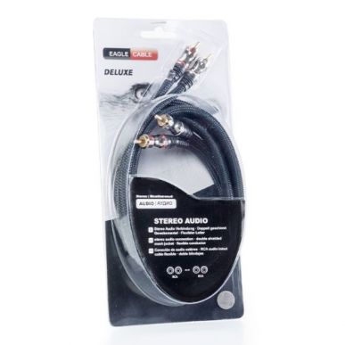 Межблочный кабель RCA Eagle Cable Deluxe Stereo Audio 0,75 м